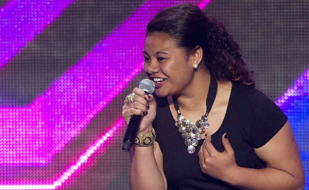 Valencia Fesolai belts out Natural Woman on the hit TV talent show. Valencia Fesolai belts out Natural Woman on the hit TV talent show.